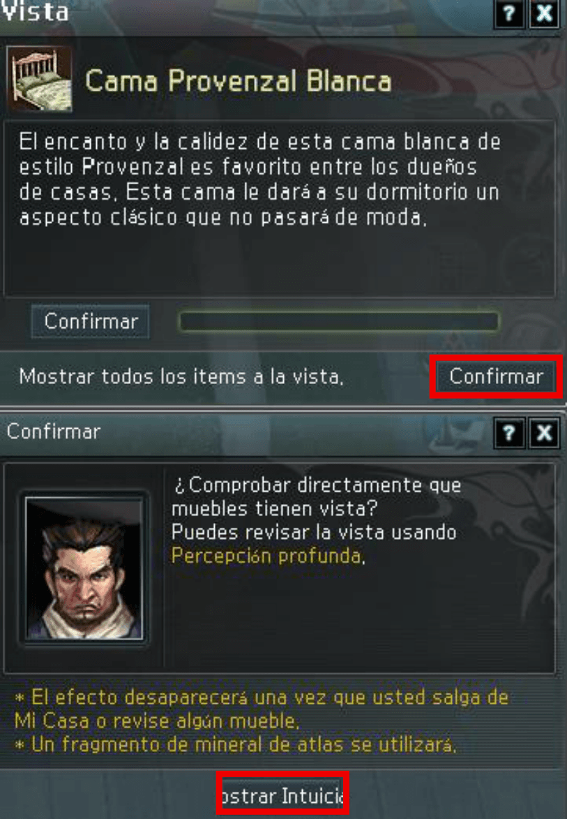 Mostrar todos los ítems a la vista — confirmación