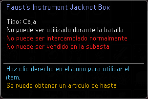 Caja 2 — descripción e ítems