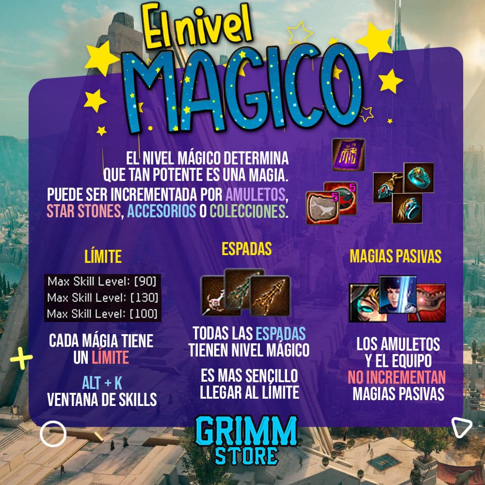 Magic Skill Level en Atlantica Online
